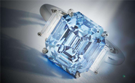 拍卖行惊现“千禧宝石”蓝钻，身世传奇引起价格热涨